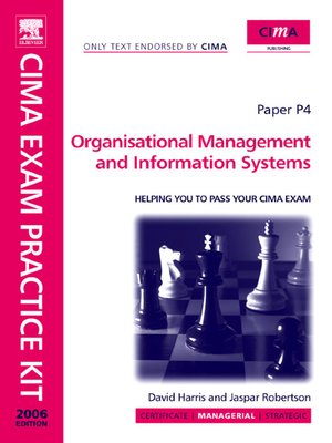 cover image of CIMA Exam Practice Kit Organisational Management and Information Systems